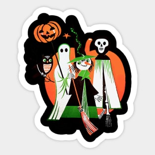 Vintage Halloween design Sticker